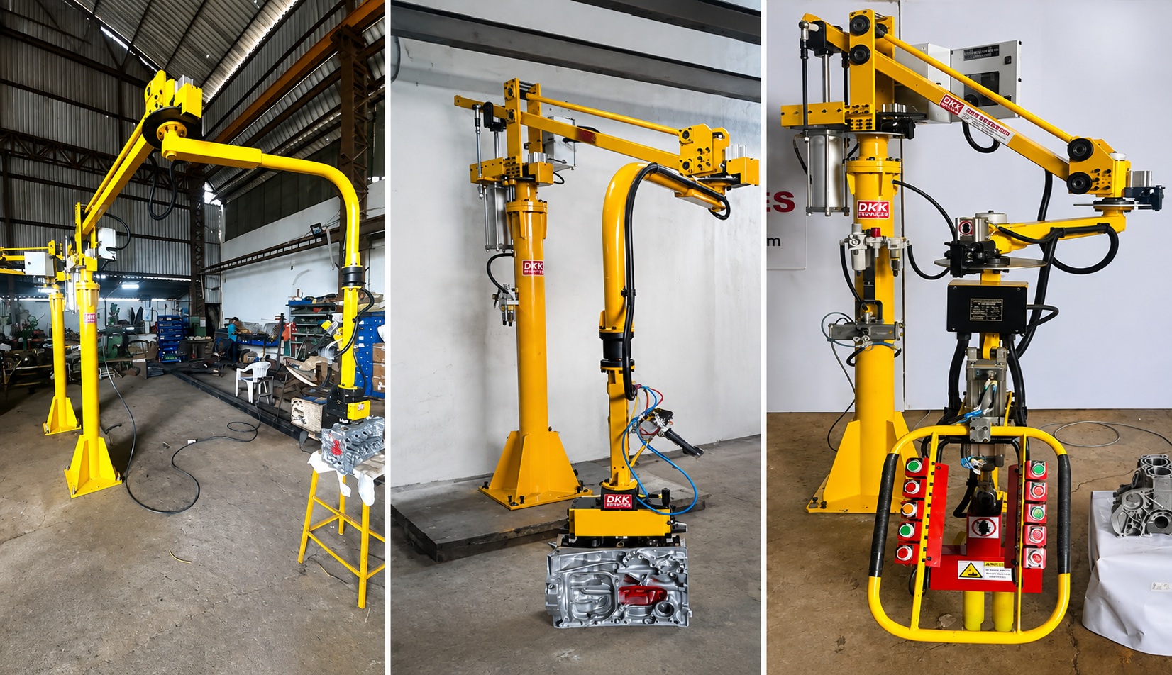 Head and Block Lifting Manipulator