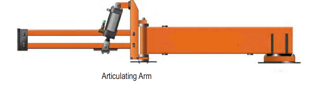 Articulating Reaction Arm
